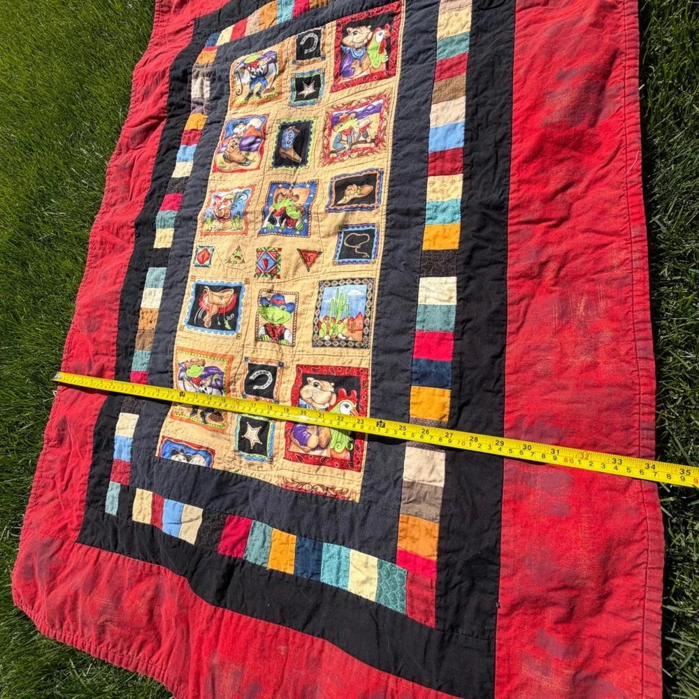Handmade handcrafted patchwork